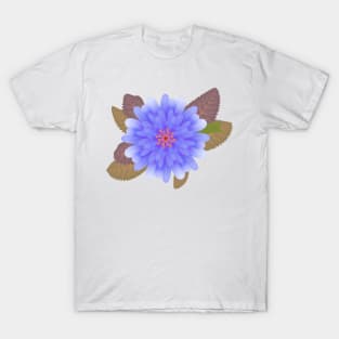 thousand petals blue T-Shirt